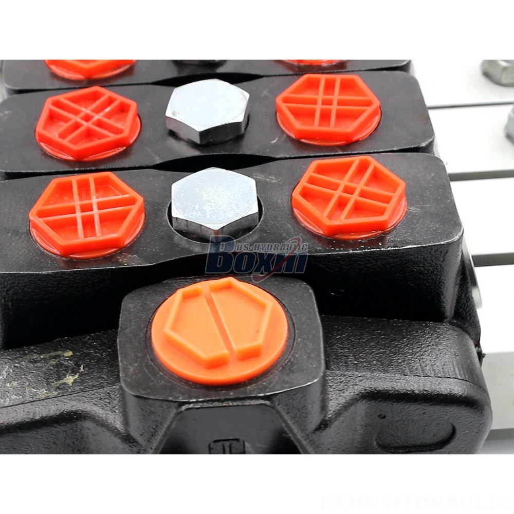 Hydraulic Solenoid Directional Valve 12v Micro Switch Directional Valve: DLS180 Manual 4 Spool detail image
